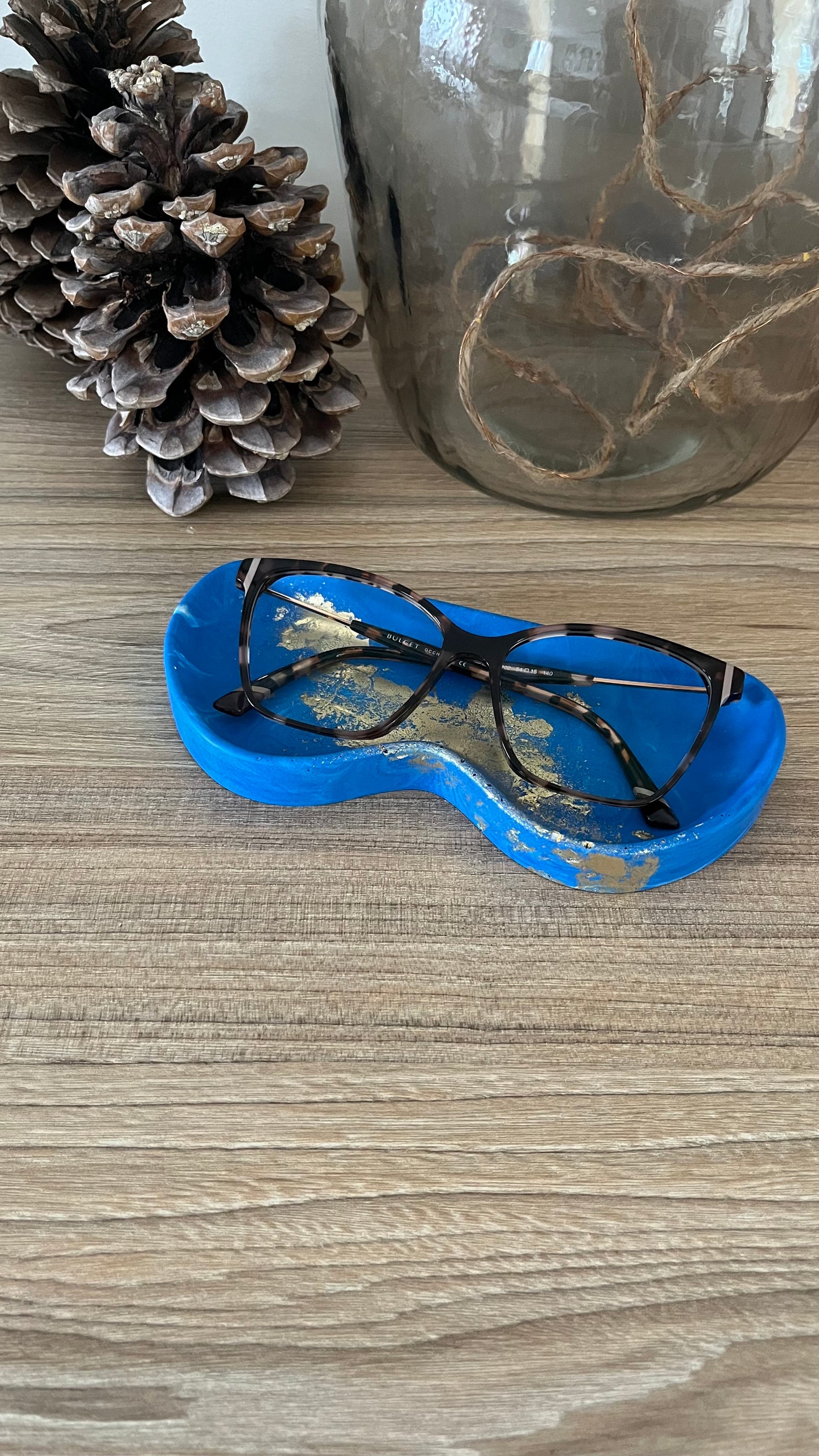 Support lunettes rond