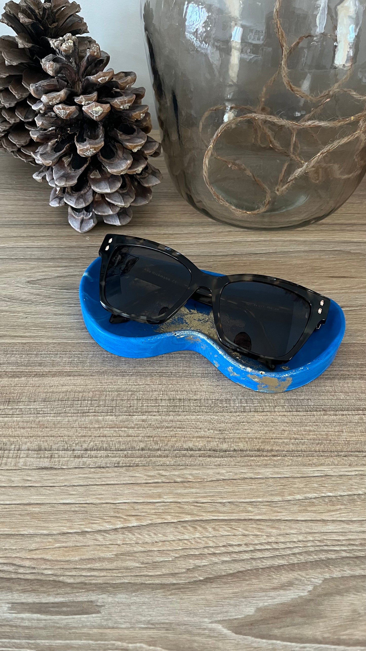 Support lunettes rond