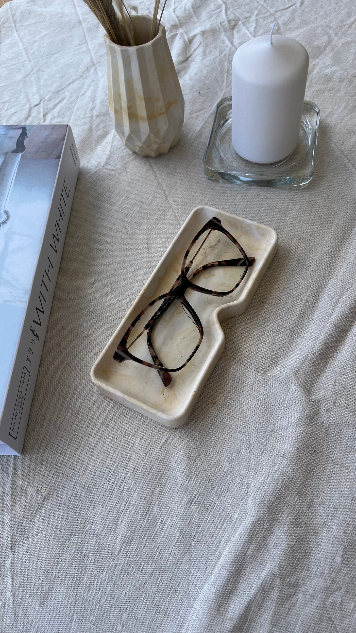 Support lunettes carré