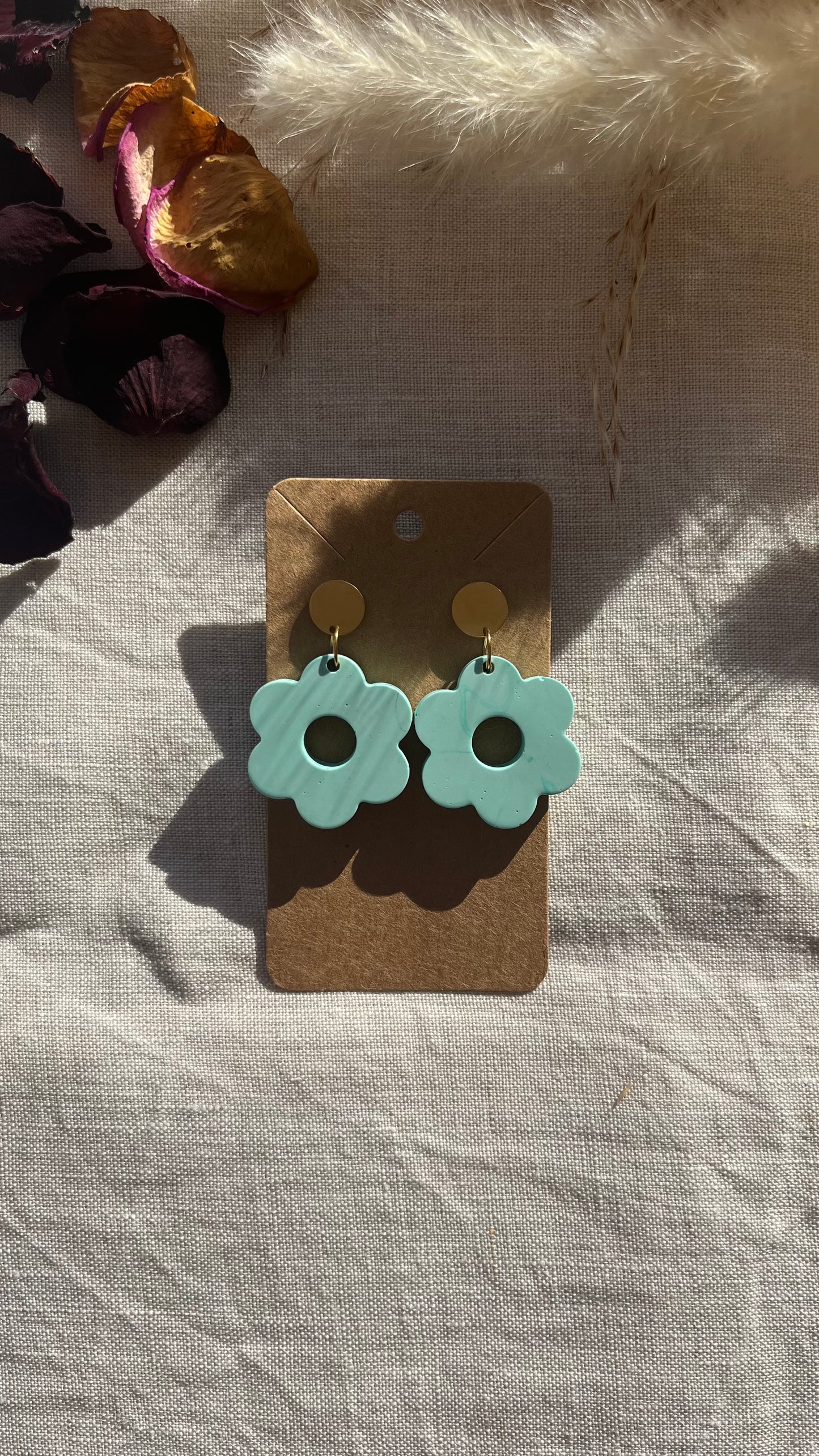 Boucles d'oreilles - Les marguerites