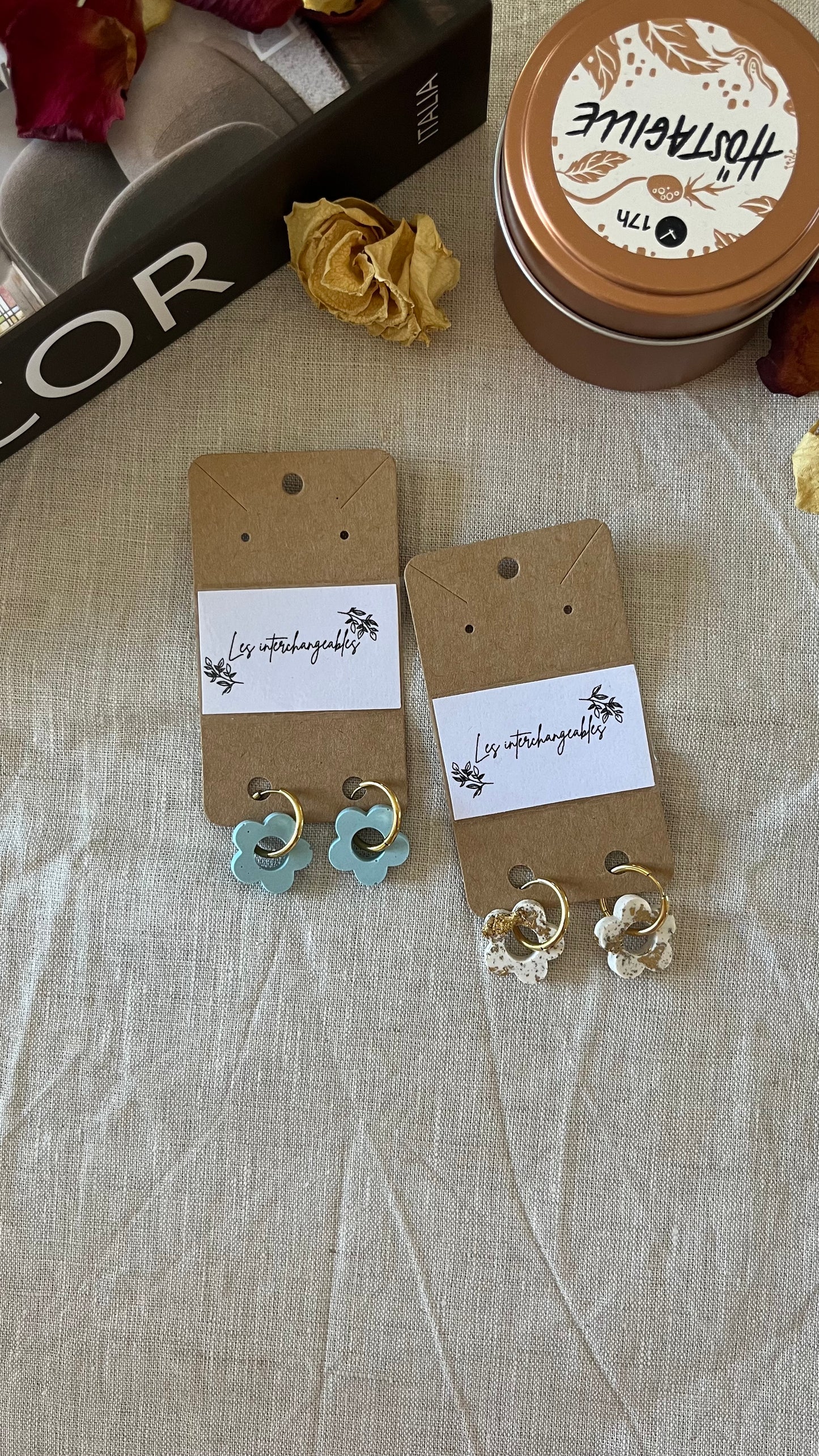 Boucles d'oreilles - Les interchangeables