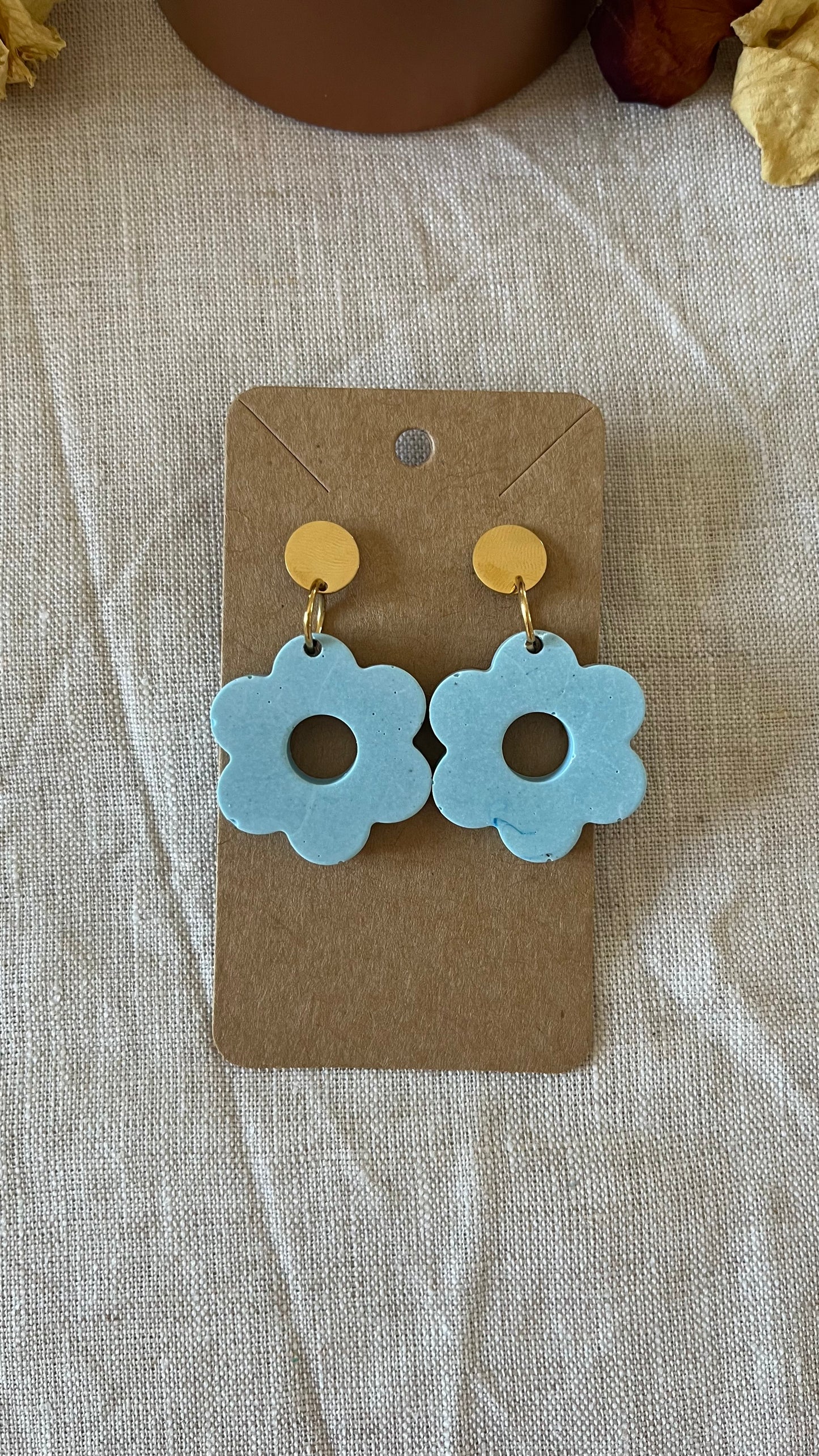 Boucles d'oreilles - Les marguerites