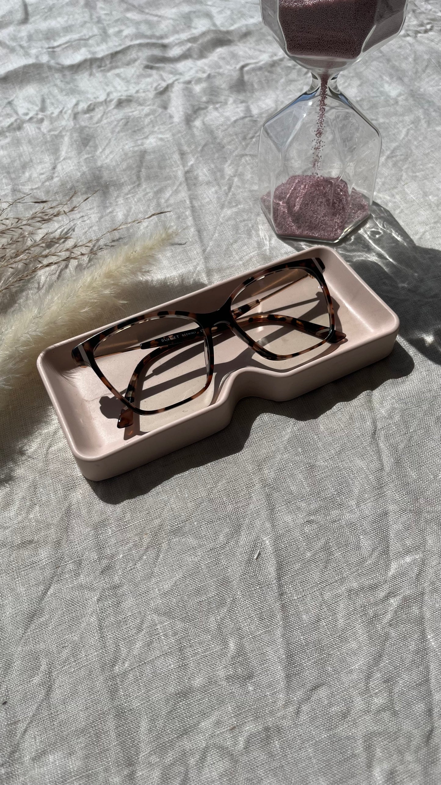 Support lunettes carré