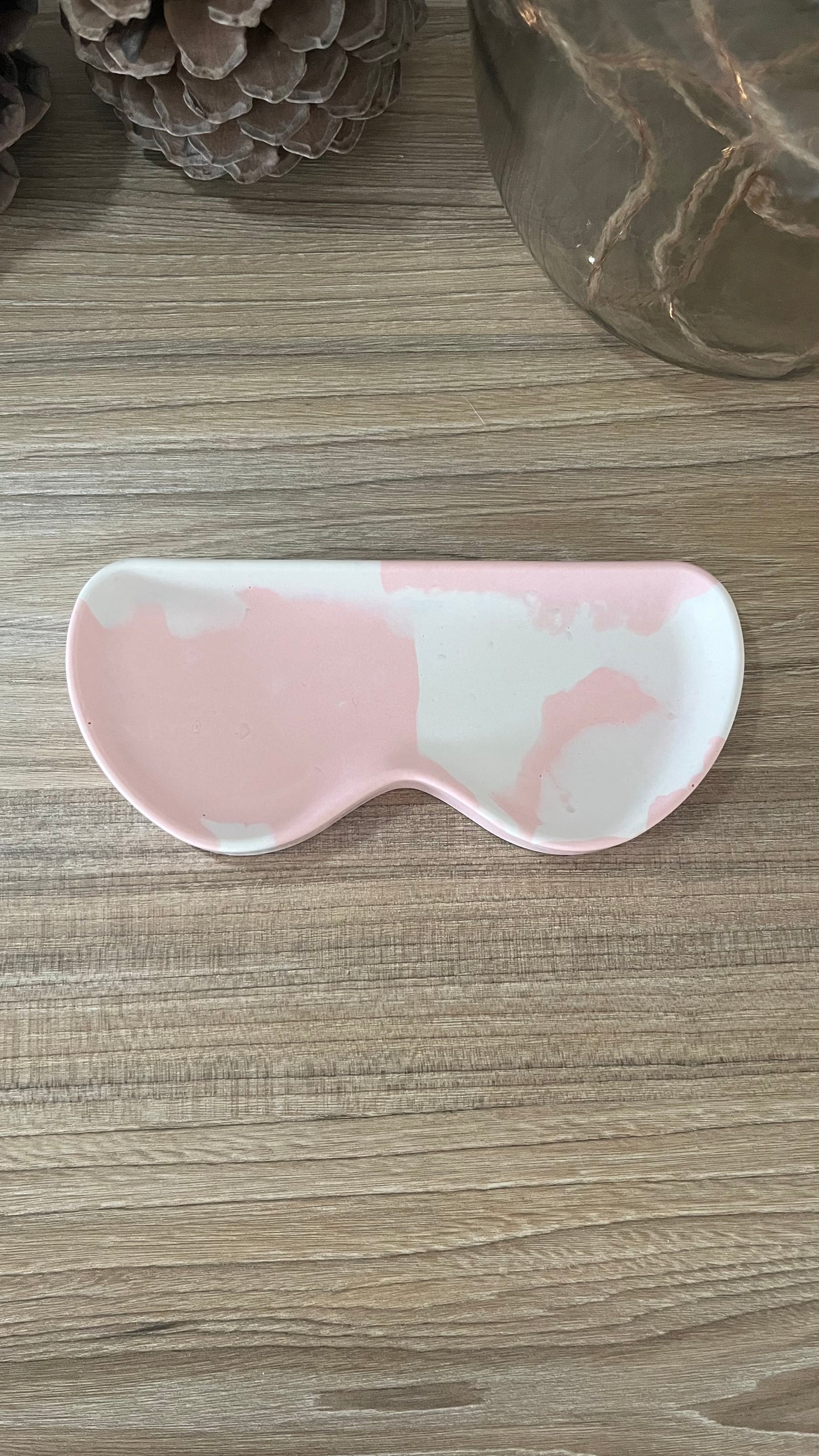 Support lunettes rond