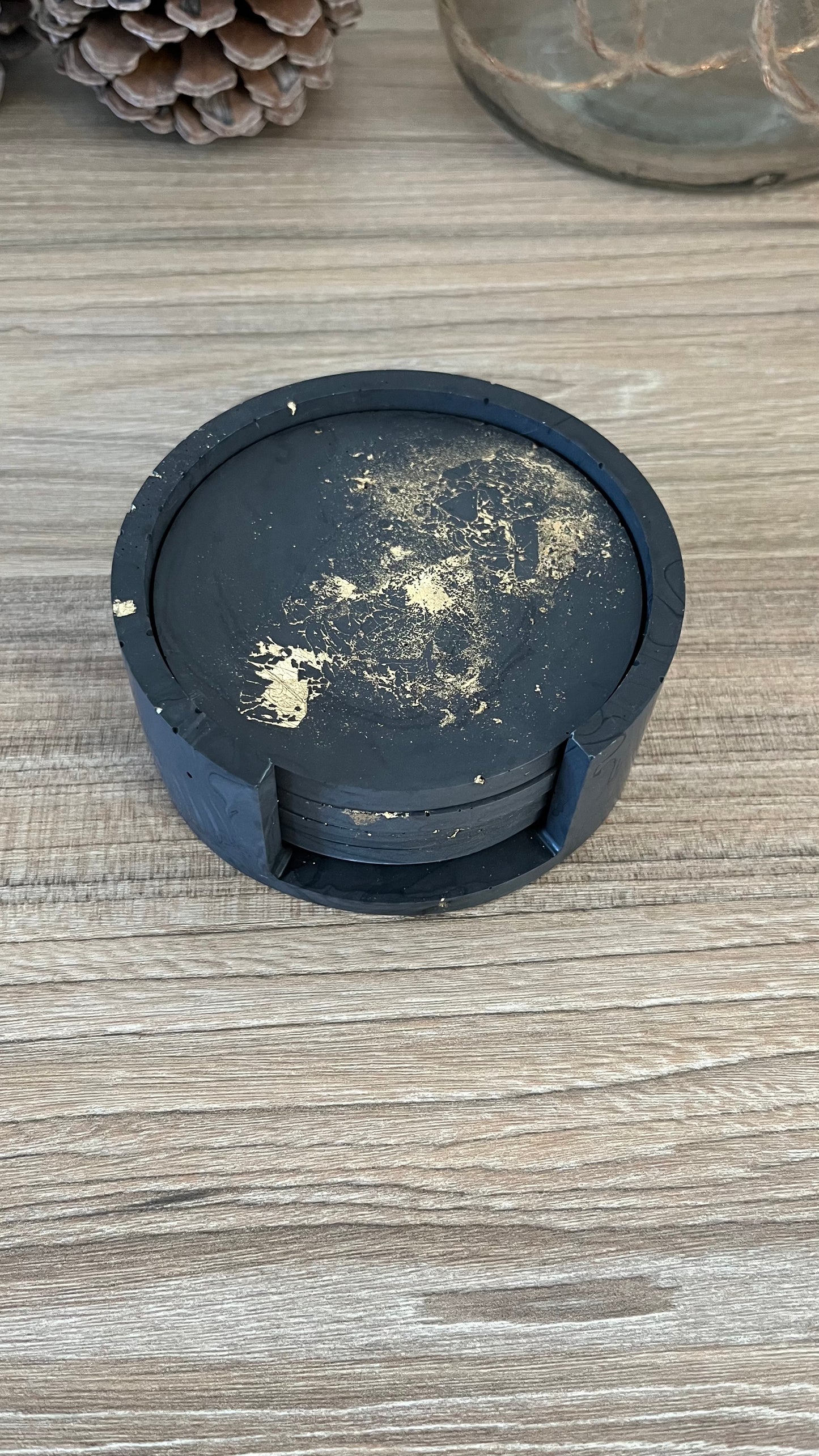 Sous verres avec socle
