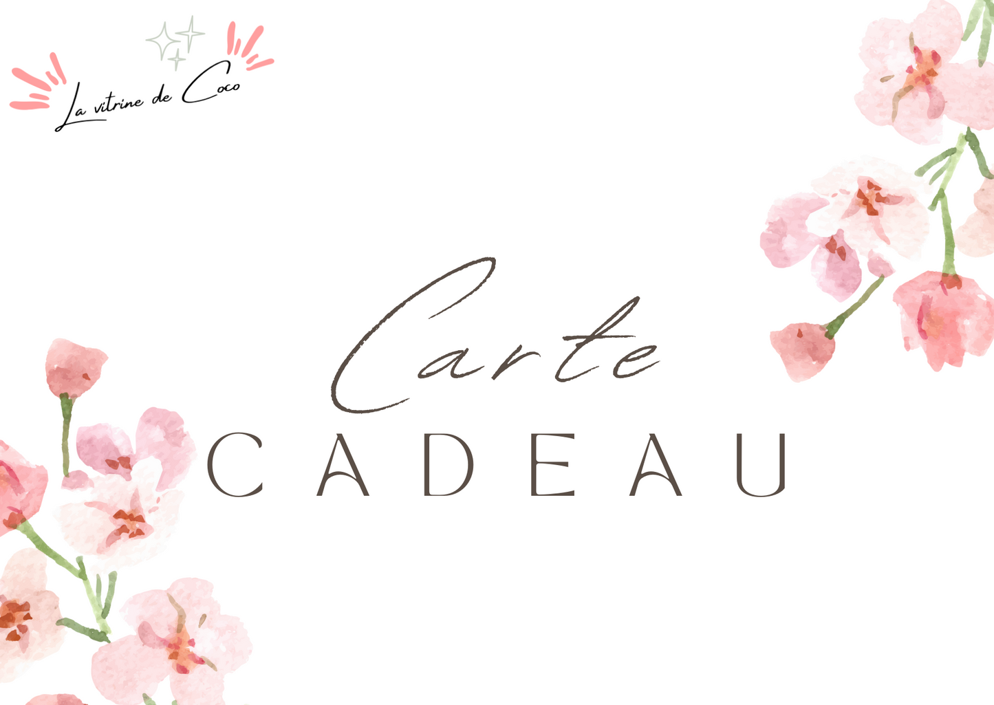 Carte cadeau