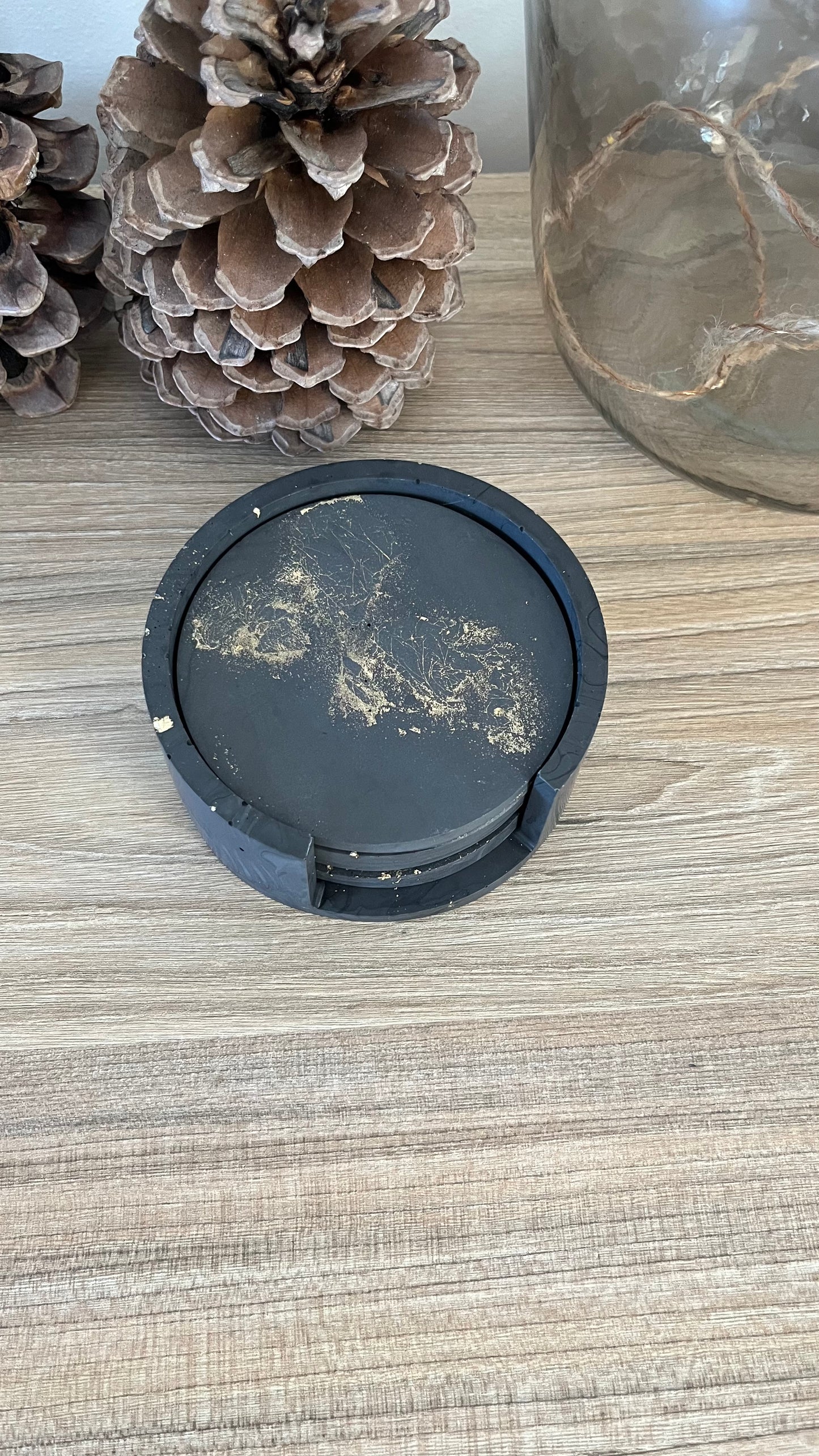 Sous verres avec socle