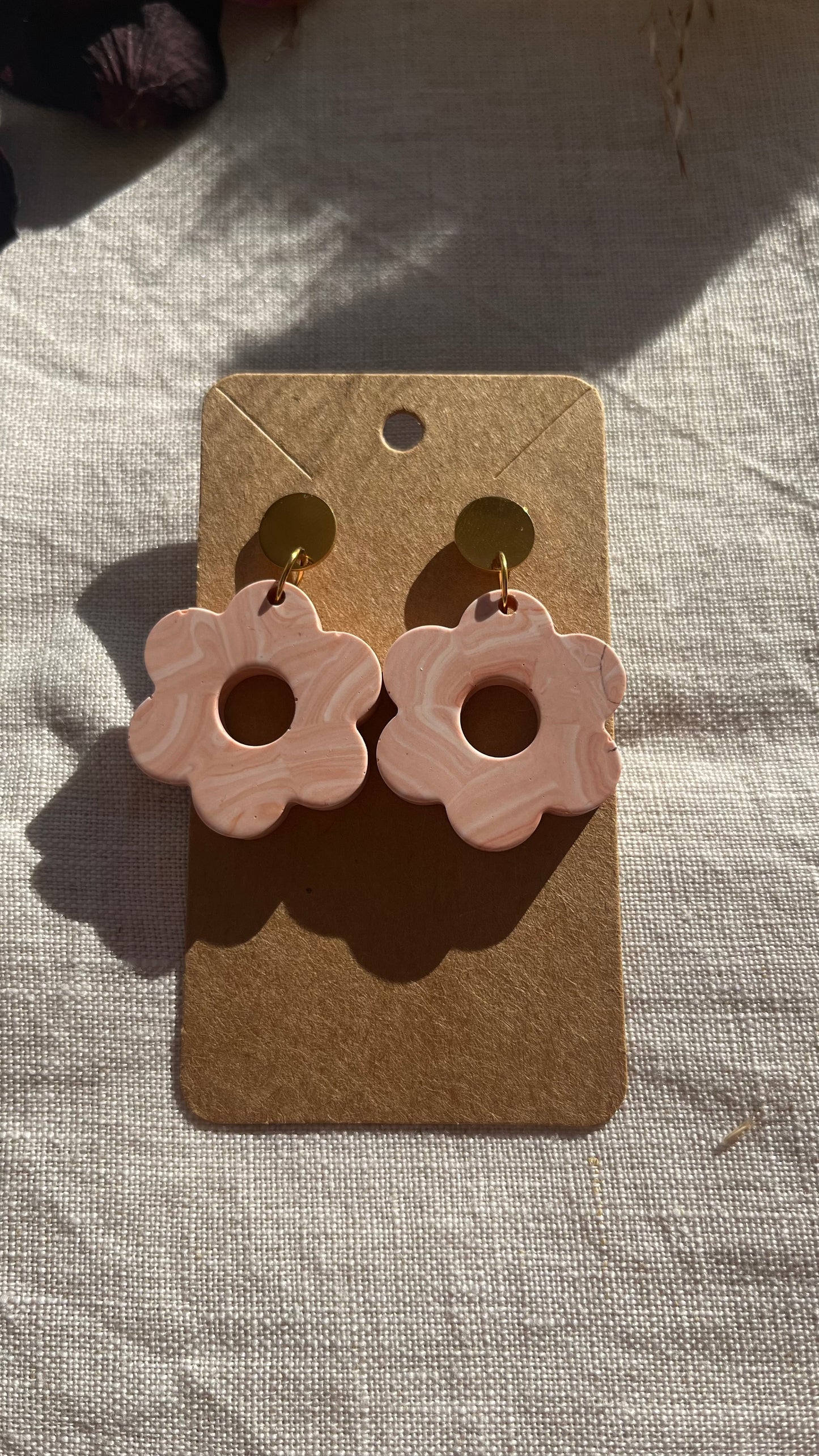 Boucles d'oreilles - Les marguerites
