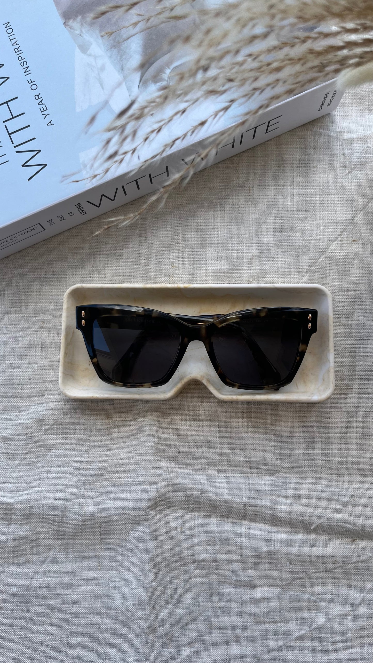 Support lunettes carré