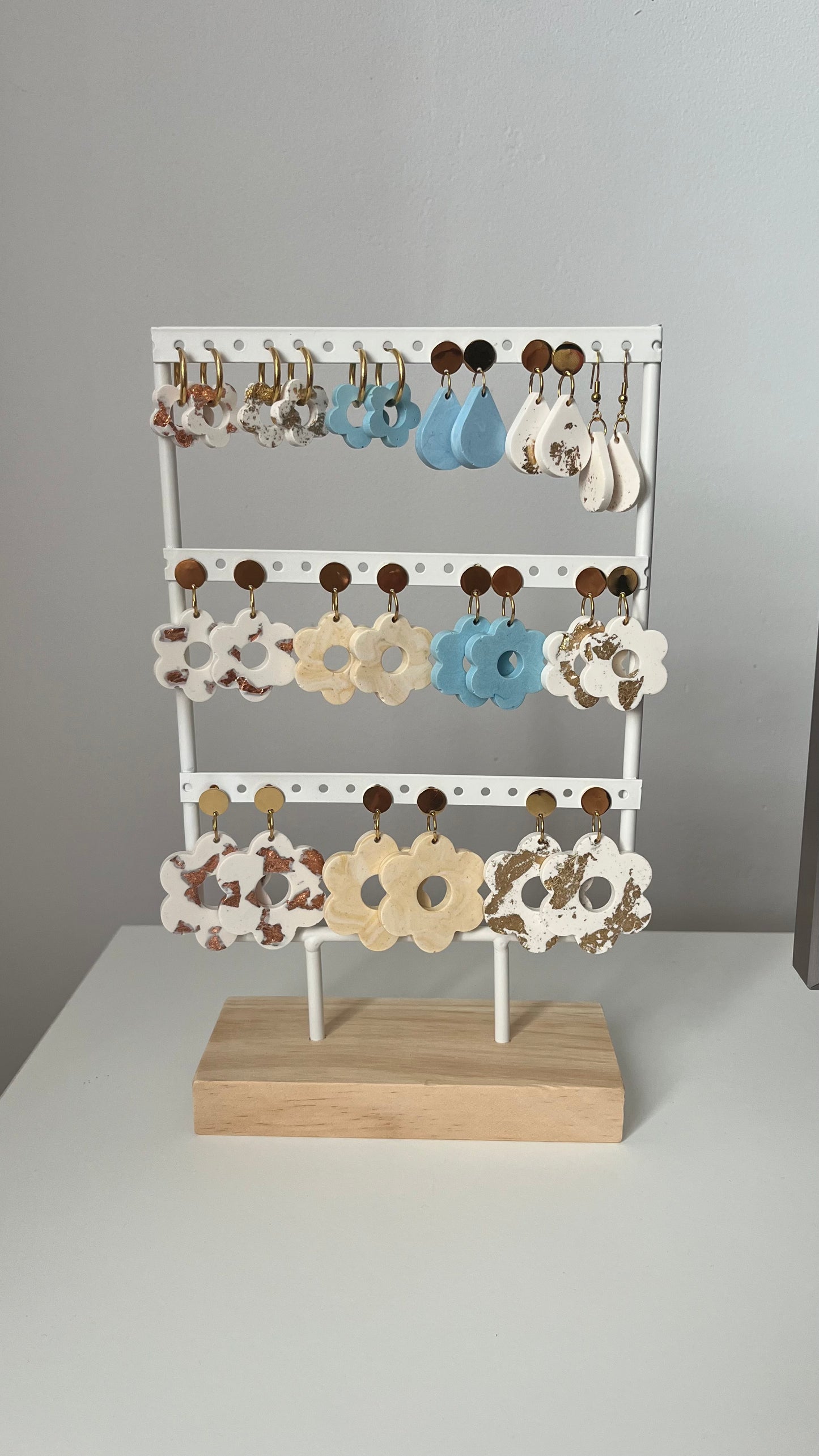 Boucles d'oreilles - Les maxi marguerites