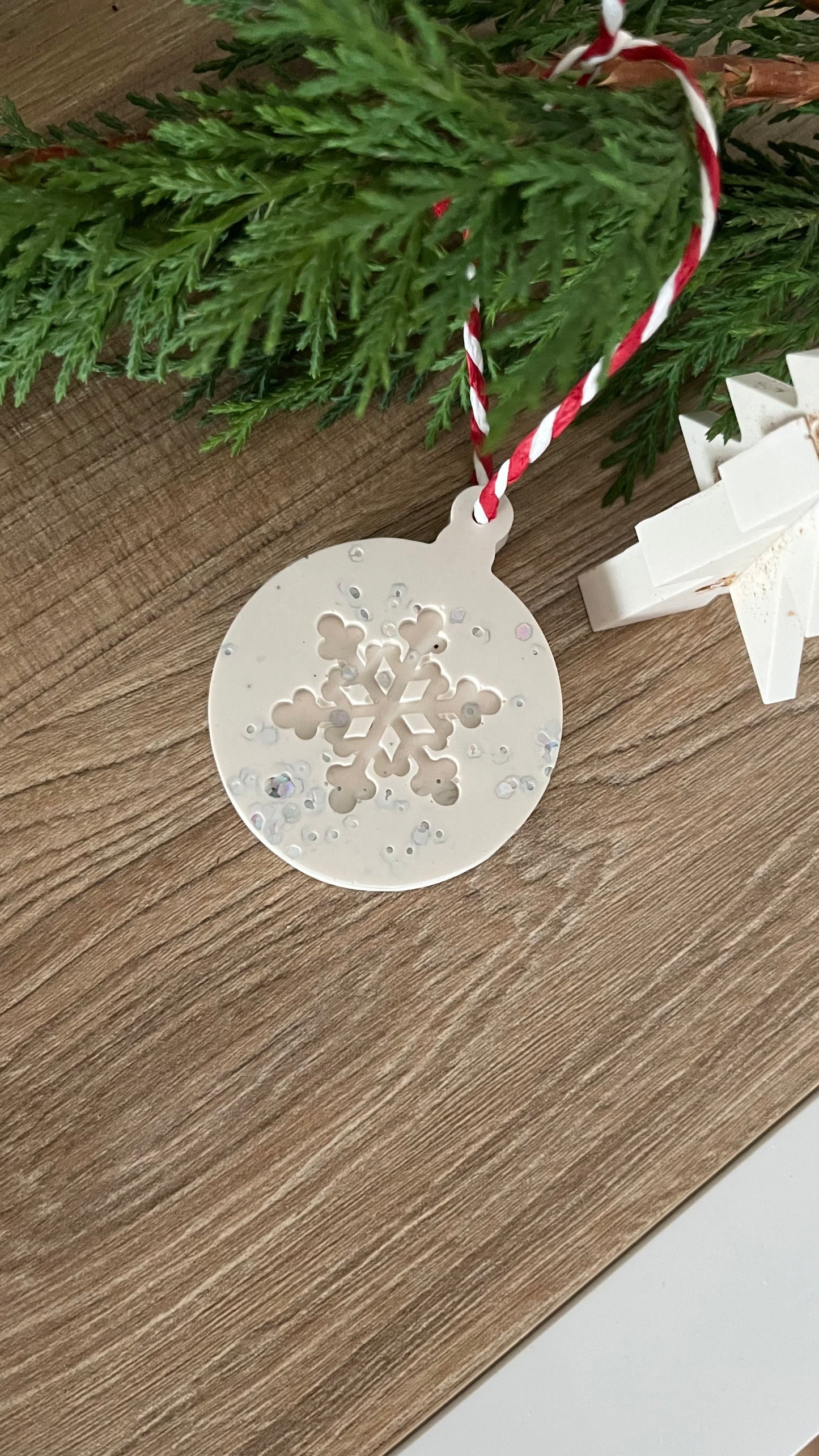 Boule Noël flocon