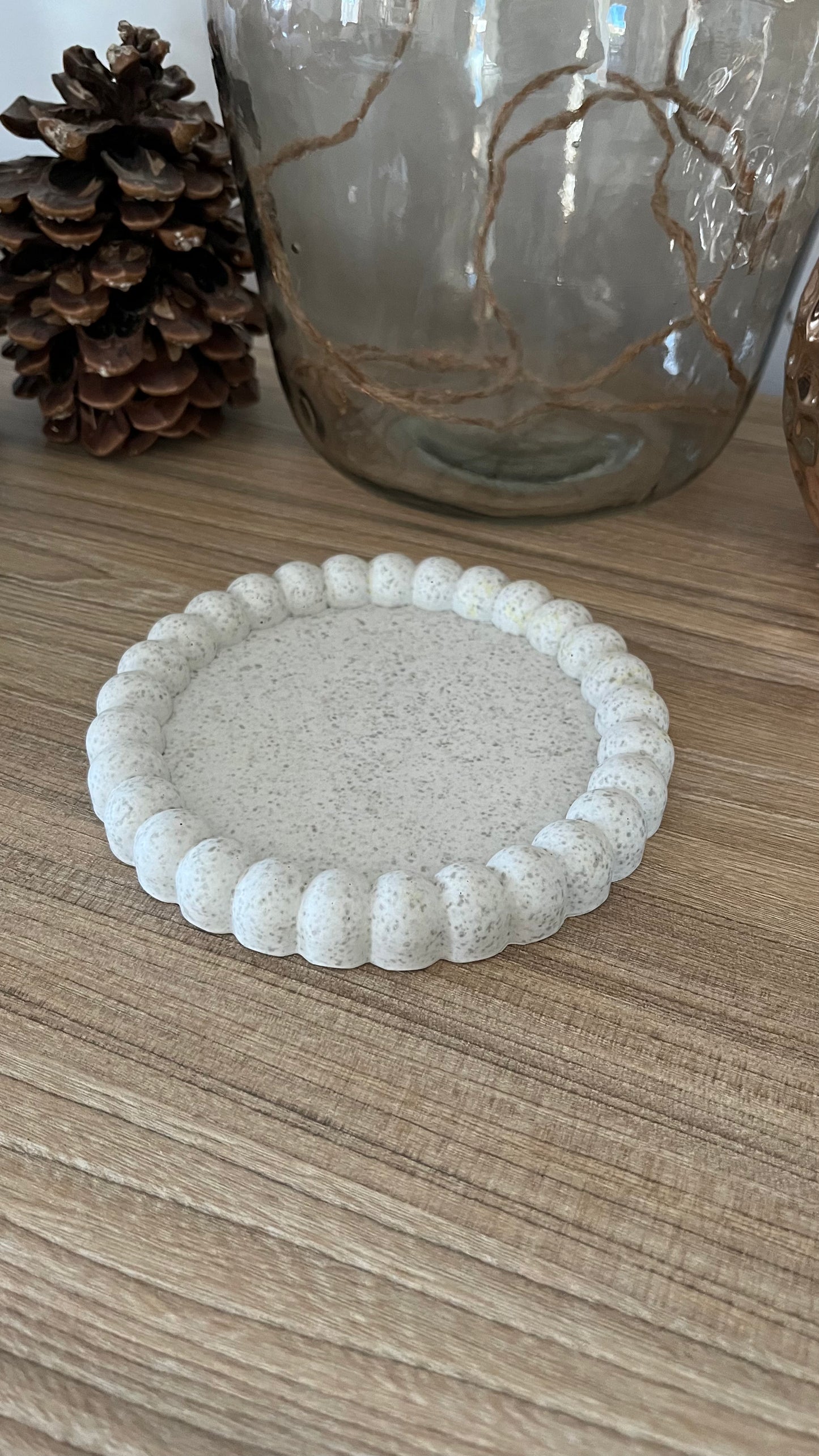 Plateau rond boules