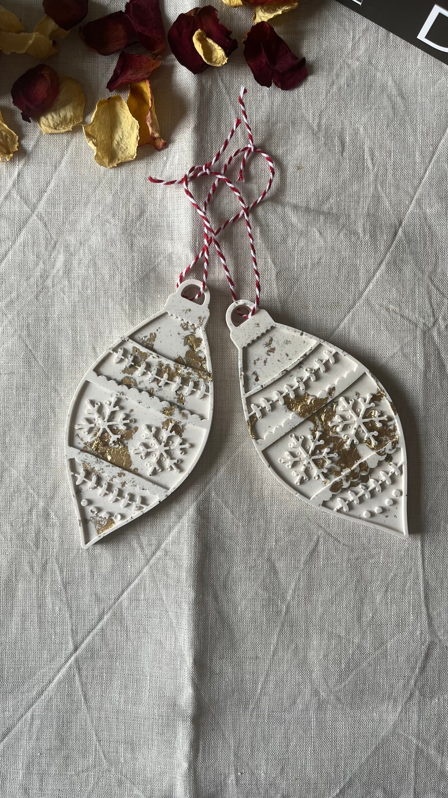 Boule de Noël ovale