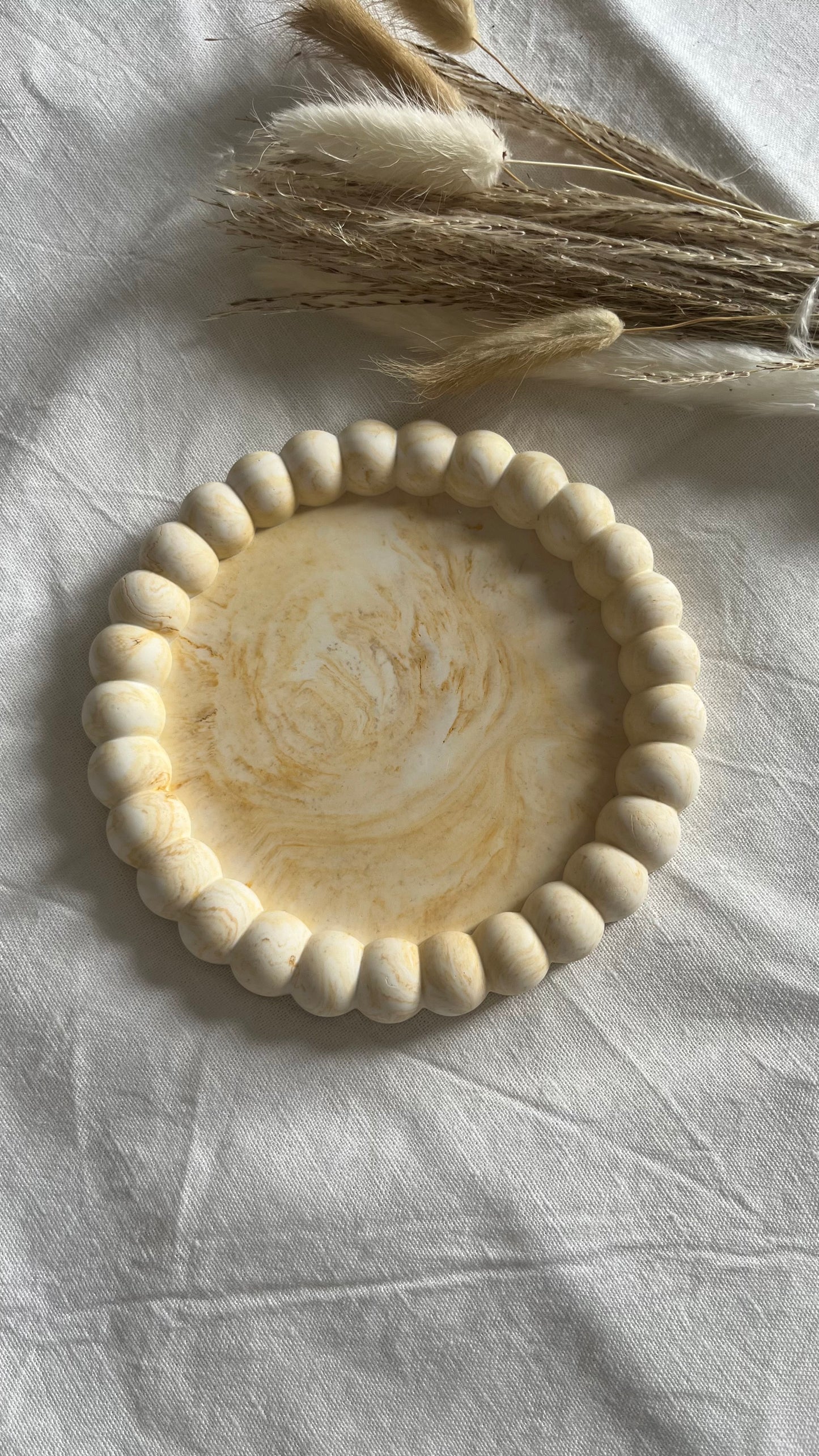 Plateau rond boules