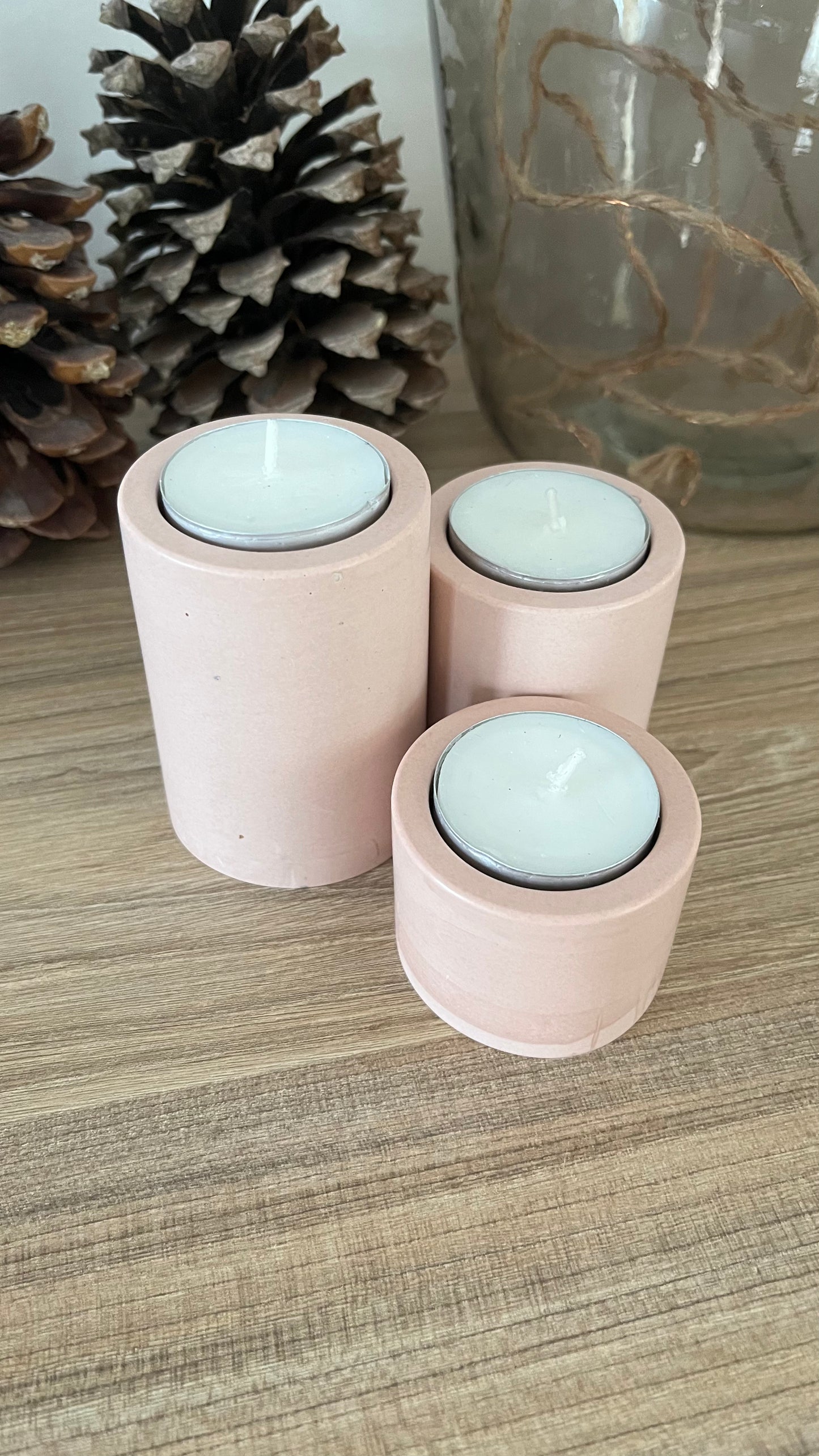 Trio bougeoirs