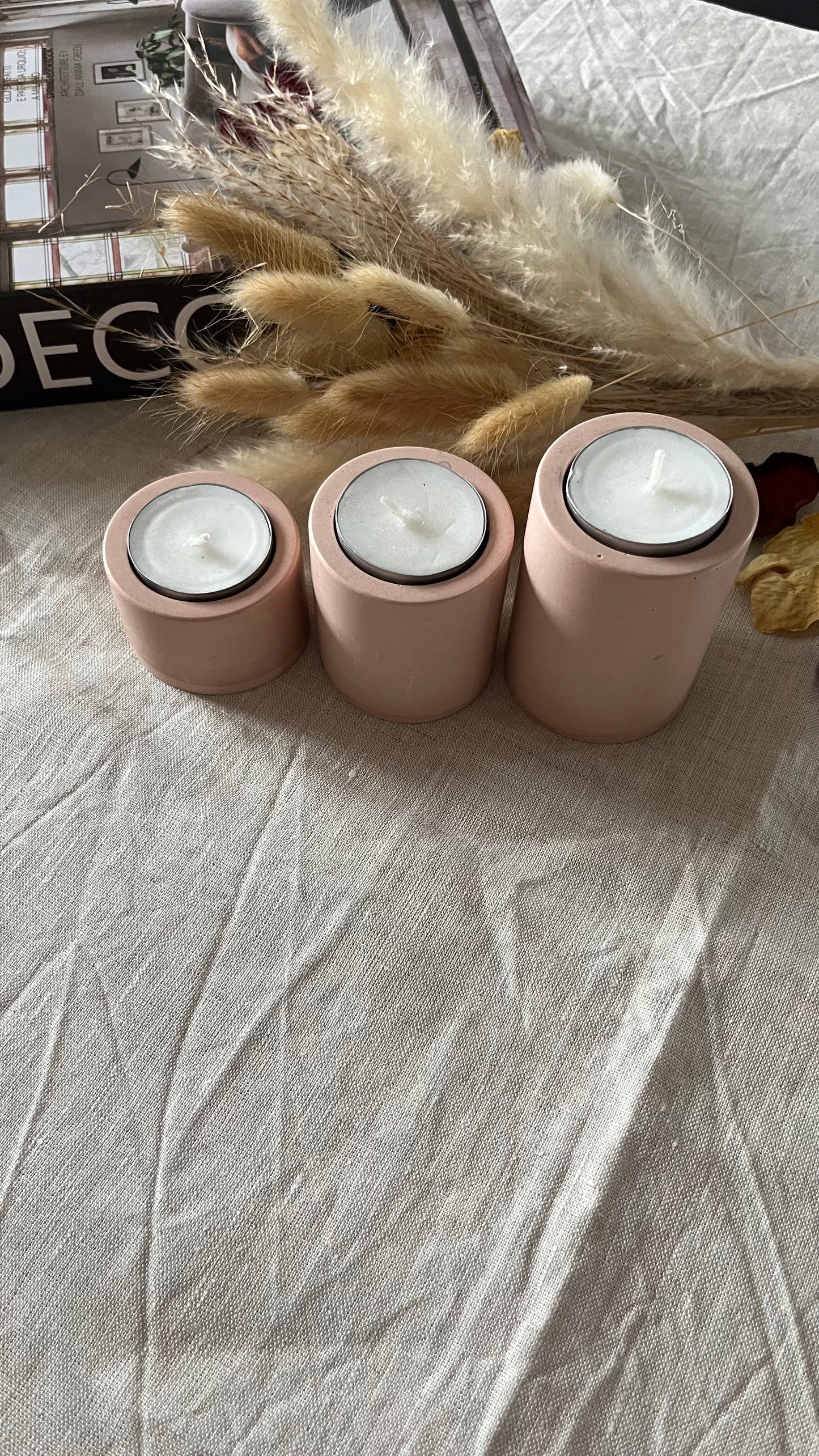 Trio bougeoirs