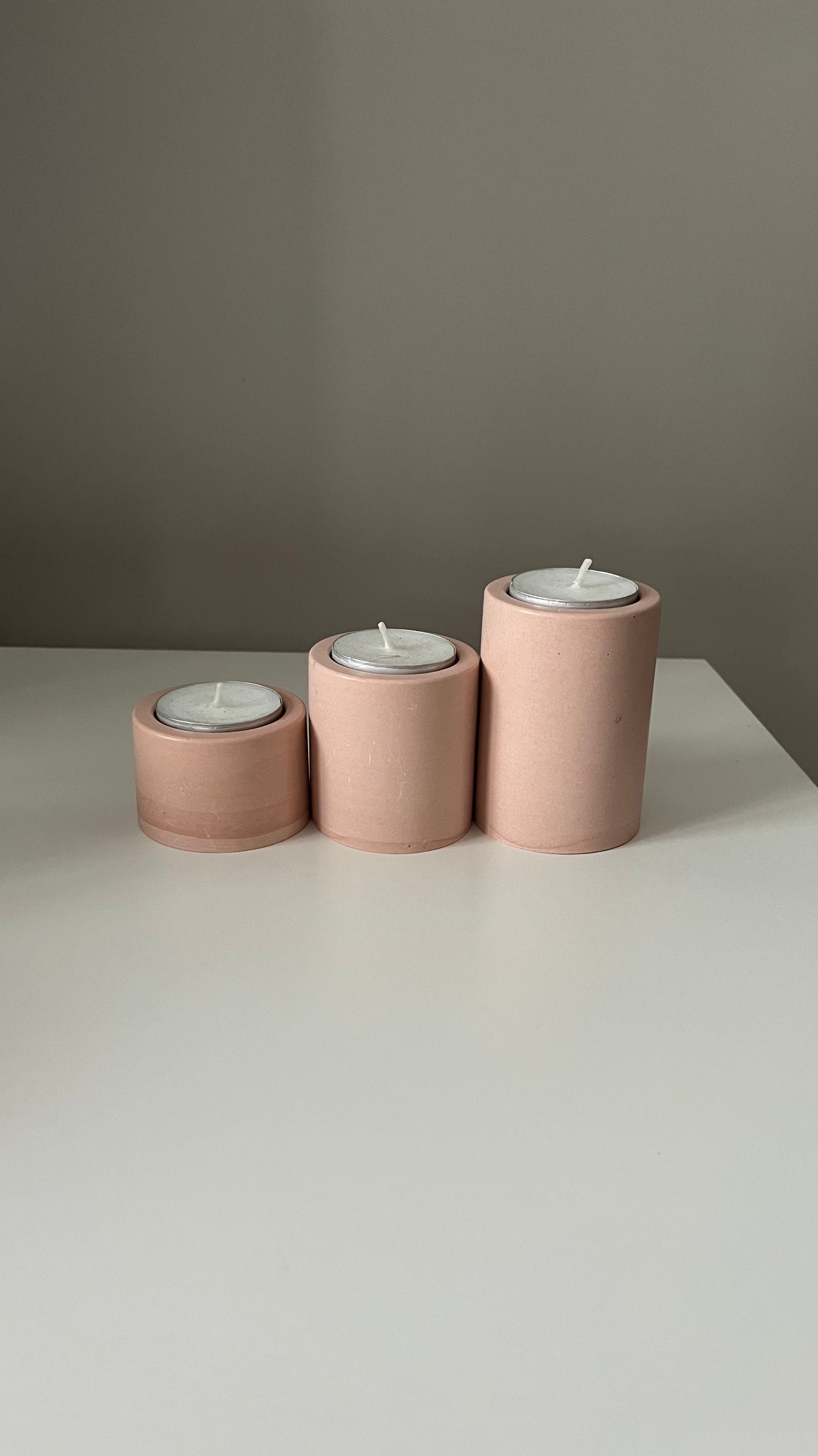 Trio bougeoirs