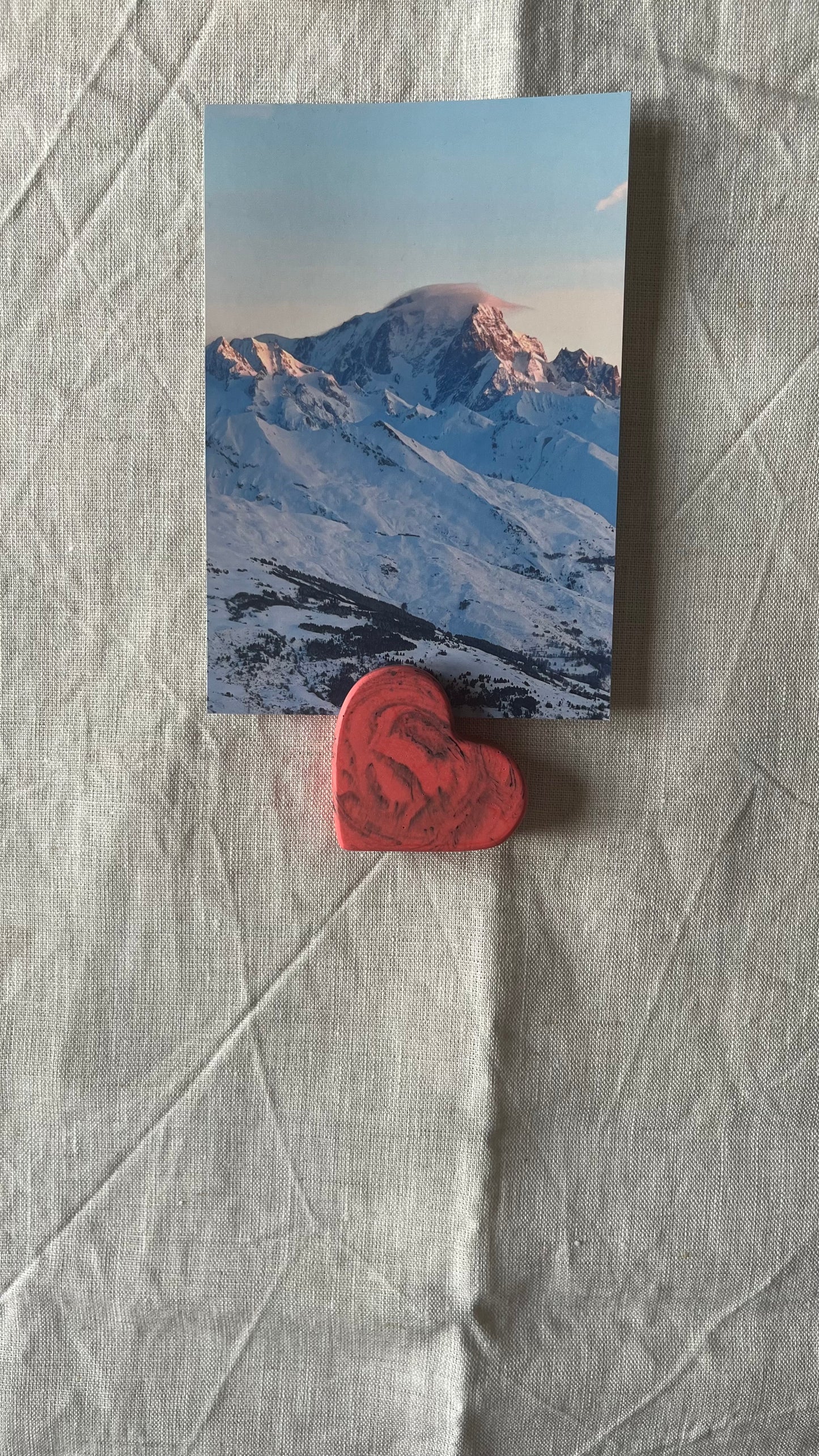 Support photos cœur